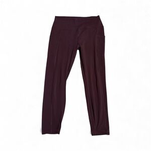 Yogalicious Deep Burgundy Leggings